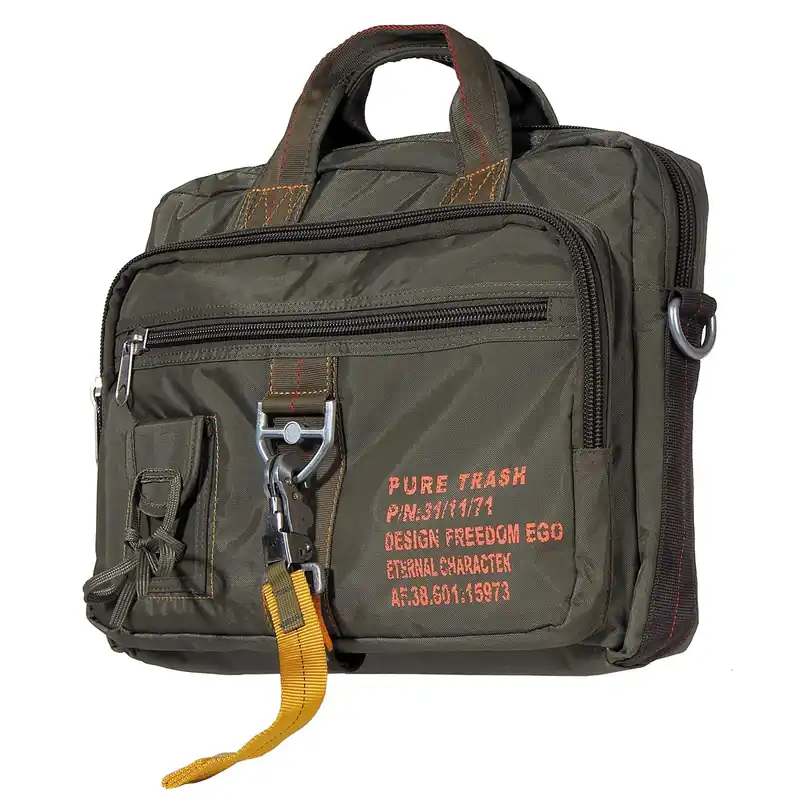 MFH Handtasche Pure Trash Large Karabinerhaken oliv Top-Seller