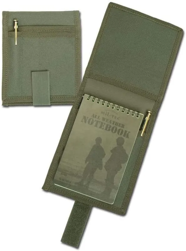 Bestpreis Bundeswehr Meldeblocktasche ohne Inhalt oliv