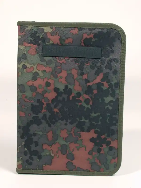 Solange Der Vorrat Reicht Bundeswehr Kommandeursmappe DIN A4 flecktarn 38,0 x 25,5
