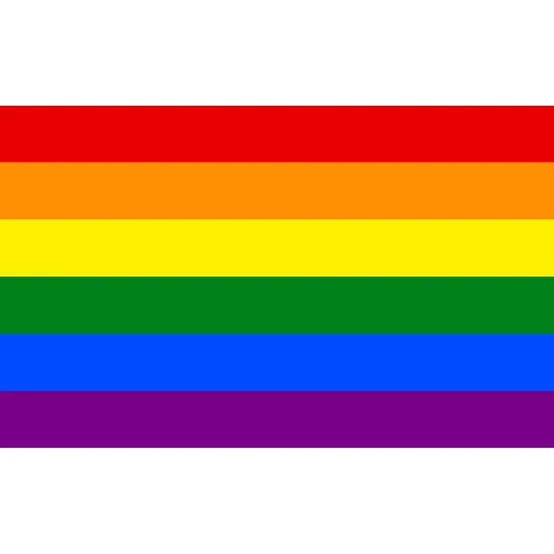 Flagge Regenbogen 90 x 150 cm Ausverkauf