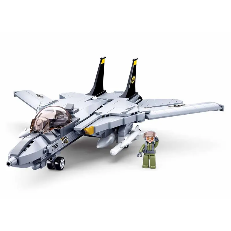 Spielzeug Modern jet fighter M38-B0755 Neue Ware