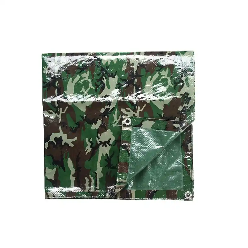 1,9 x 3,0 m Abeckplane PE woodland 5,7m² = 2,63 €/m²) Angebot