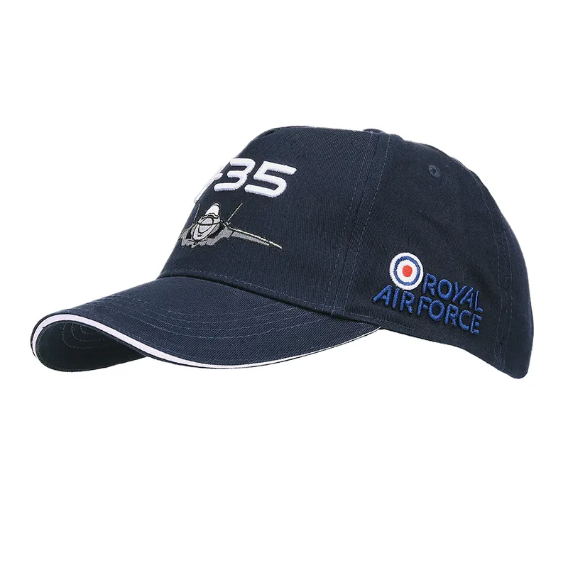 Finale Aktion Baseball Cap Kids F-35 Royal Air Force blau