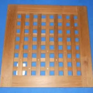 Begrenztes Angebot Teakplatte 50 x 50cm