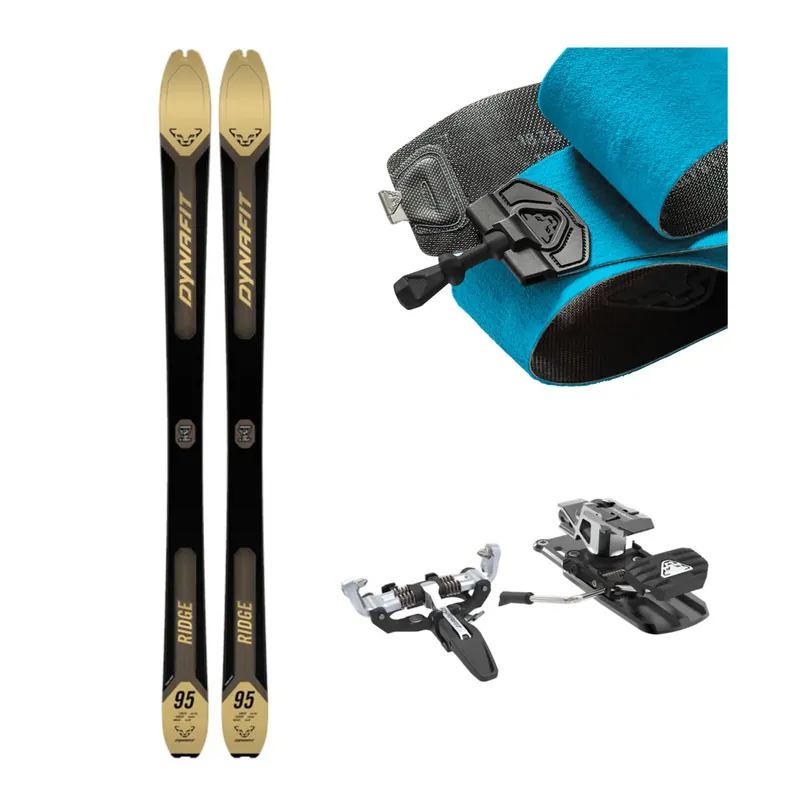 Dynafit Ridge 95 Tourenski + Superlite 150+ Tourenbindung + Speedskin Ride 95 Steigfelle (2025/2026) Nur Für Kurze Zeit