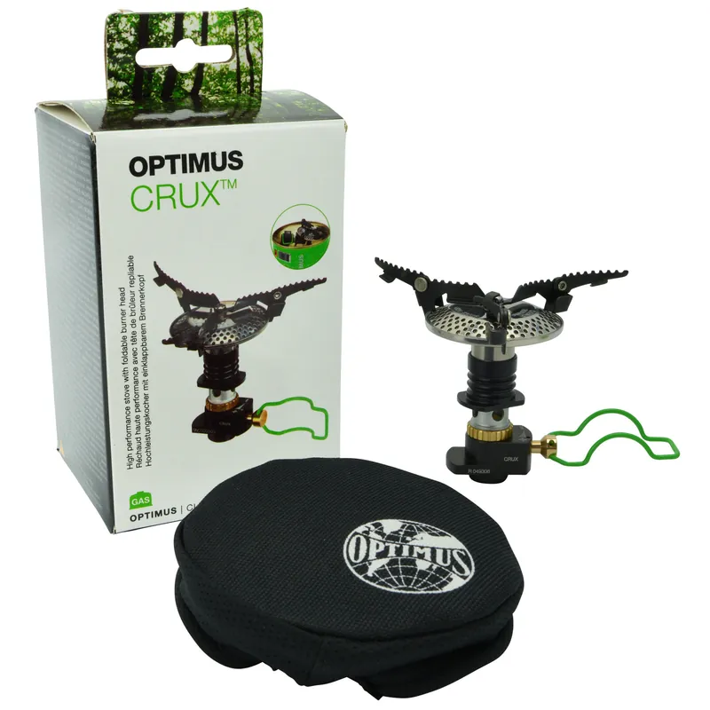 Optimus Crux klappbarer Gaskocher 3.000 W - extrem kompakt Echt