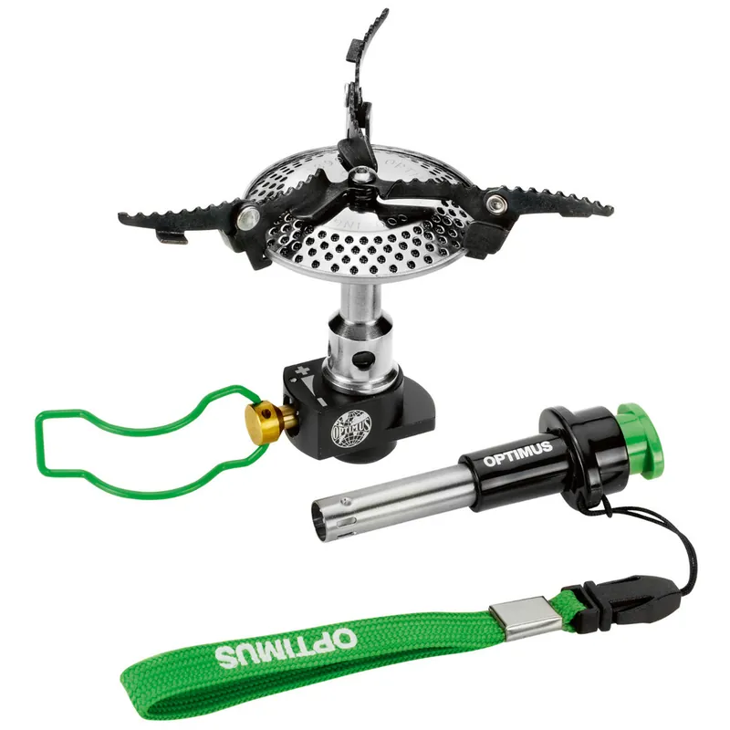 Direkt Vom Hersteller Optimus Crux Lite Piezo Gaskocher 3.000 W mit Optimus Sparky Piezo-Anzünder