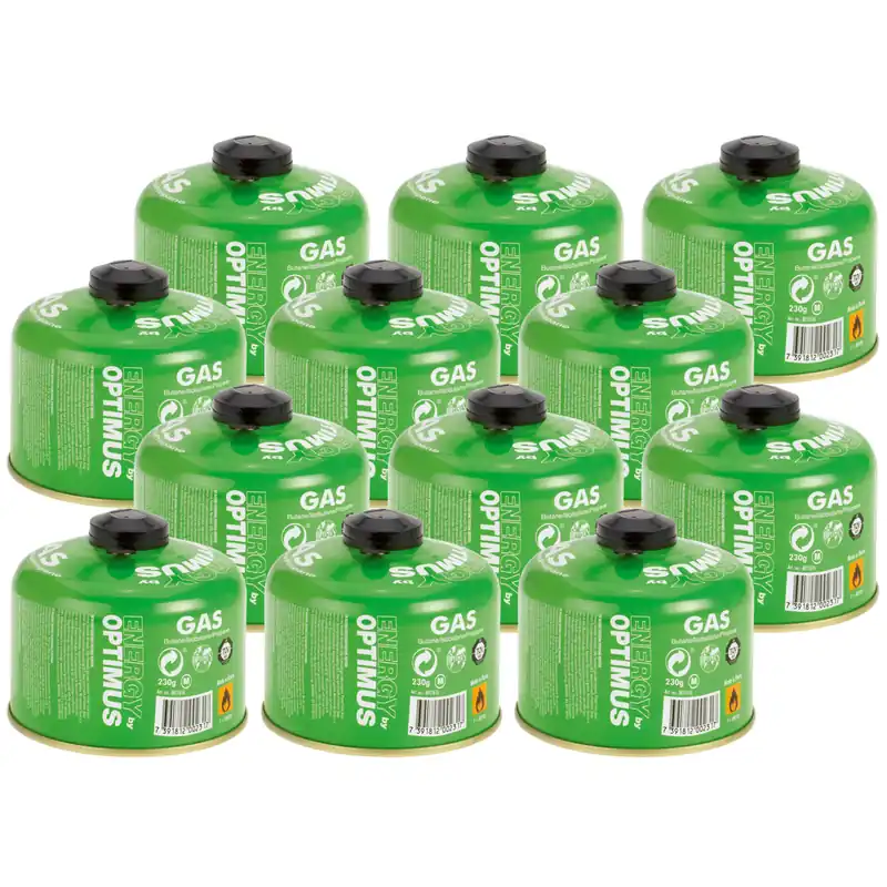12x 230 g Optimus Gaskartusche - Schraubkartusche für Outdoor & Camping Top-Seller