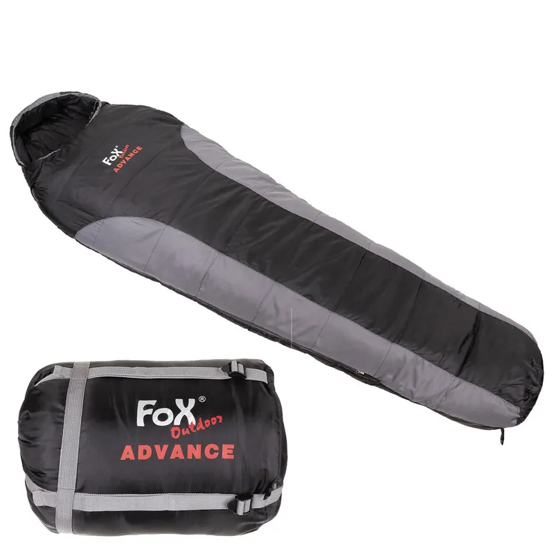 3-Jahreszeiten-Schlafsack in Mumienform 225 cm mit Antirutsch-Beschichtung inkl. Packsack Schneller Versand