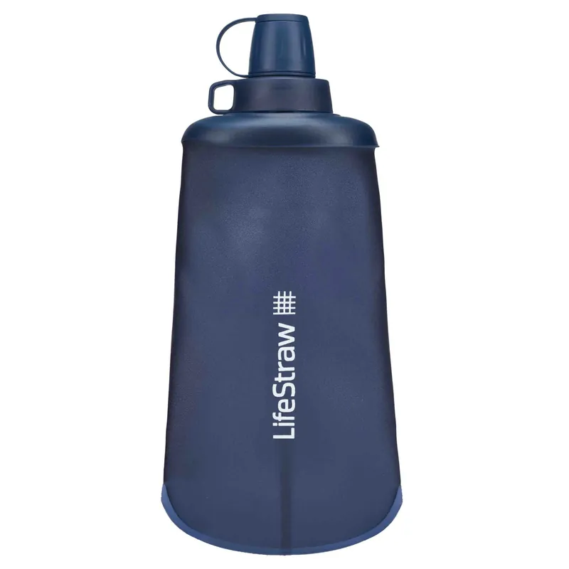 Bestseller LifeStraw Peak Squeeze Bottle Wasserfilter 650 ml in Blau