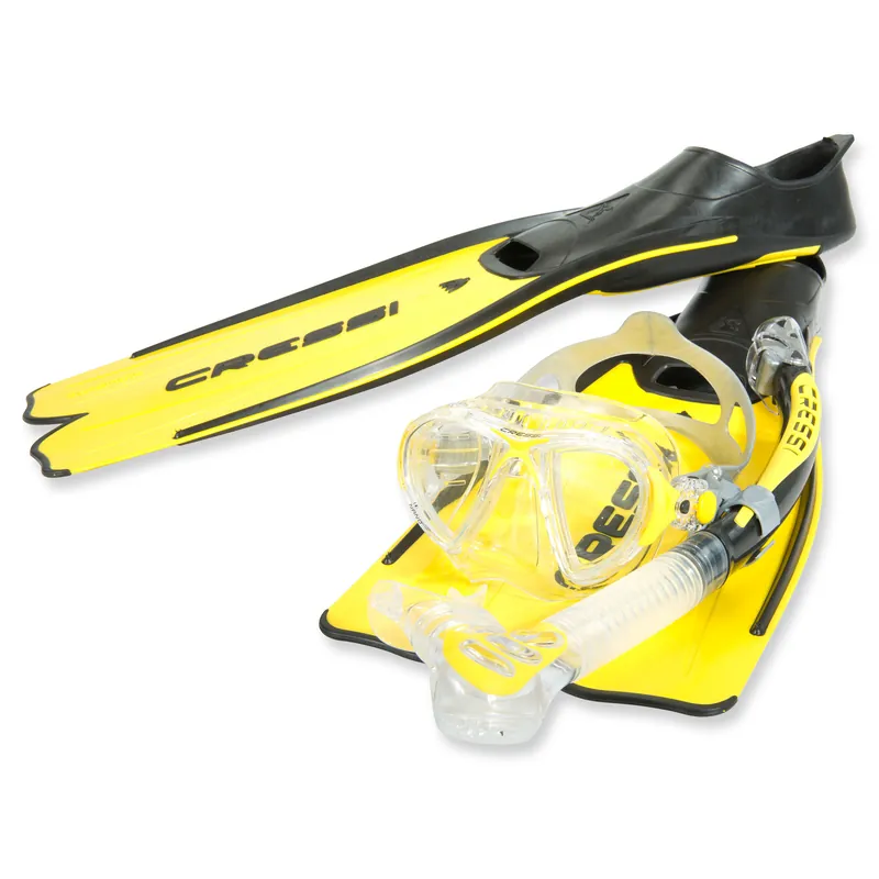 Schnorchelset Martinique 3 von Cressi, mit Trockenschnorchel Saisonangebot