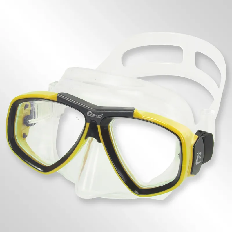 Maske "Focus", gelb Abverkauf