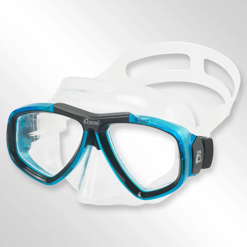 Maske "Focus", aquamarien Meistverkauft