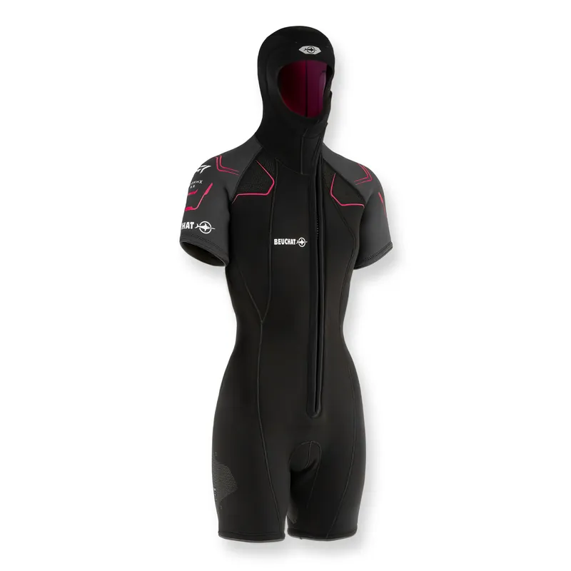 Beuchat Focea7 Weste Damen - 5mm Neopren mit Kopfhaube Echt