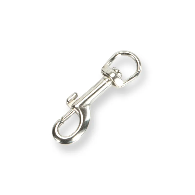 Edelstahl Karabiner mit Drehgelenk (Bolt-Snap) 1/2 ", 13 mm Markenware