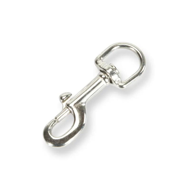 Versand Am Gleichen Tag Edelstahl Karabiner mit Drehgelenk (Bolt-Snap) 3/4", 19 mm