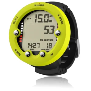 Garantierte Lieferung Suunto Zoop Novo Tauchcomputer lime inkl. Displayschutz