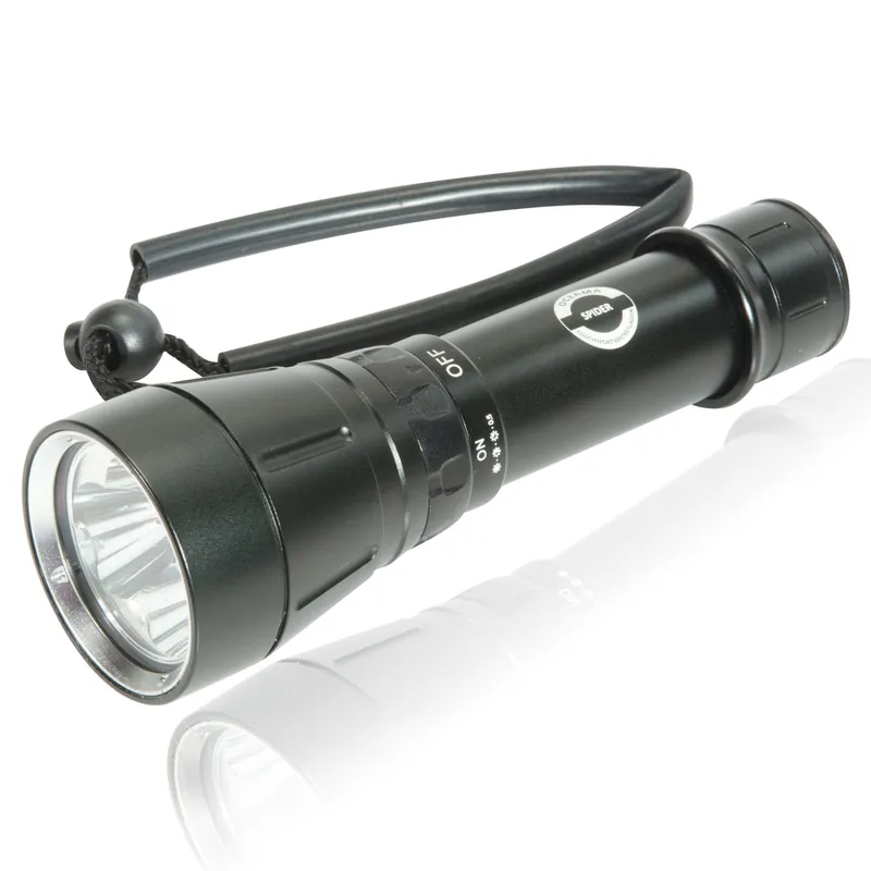 Tauchlampe Spider T-3000 - 3000 Lumen Chipleistung Direktkauf