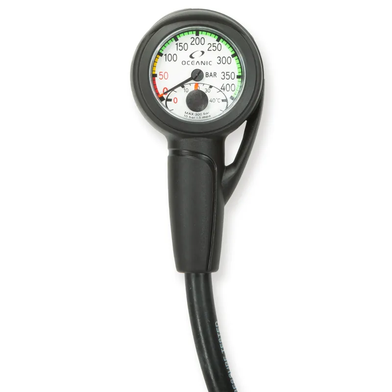Kracherpreis Oceanic Finimeter mit Thermometer - bis 300 bar