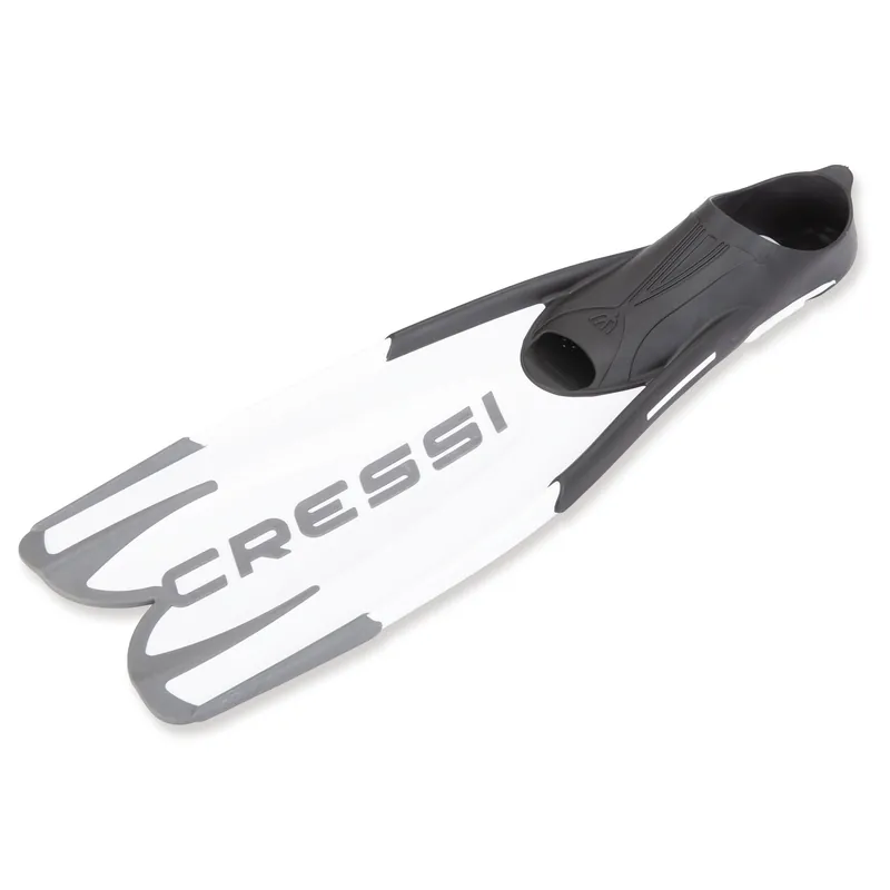 Bestseller Komfortable Schnorchelflossen Cressi Agua Pro, weiß