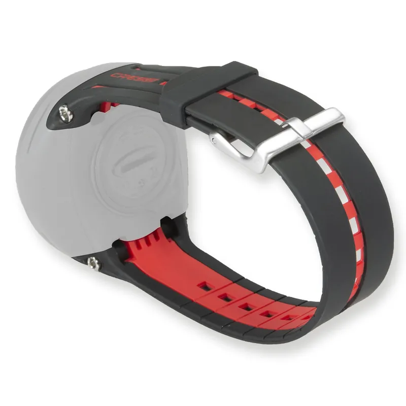 Nur Für Kurze Zeit Cressi Armband für Tauchcomputer Donatello / Giotto- schwarz/rot