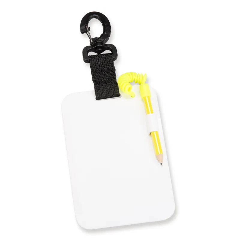 Seac Unterwasser Schreibtafel mit Stift und Befestigungs-Clip Billig