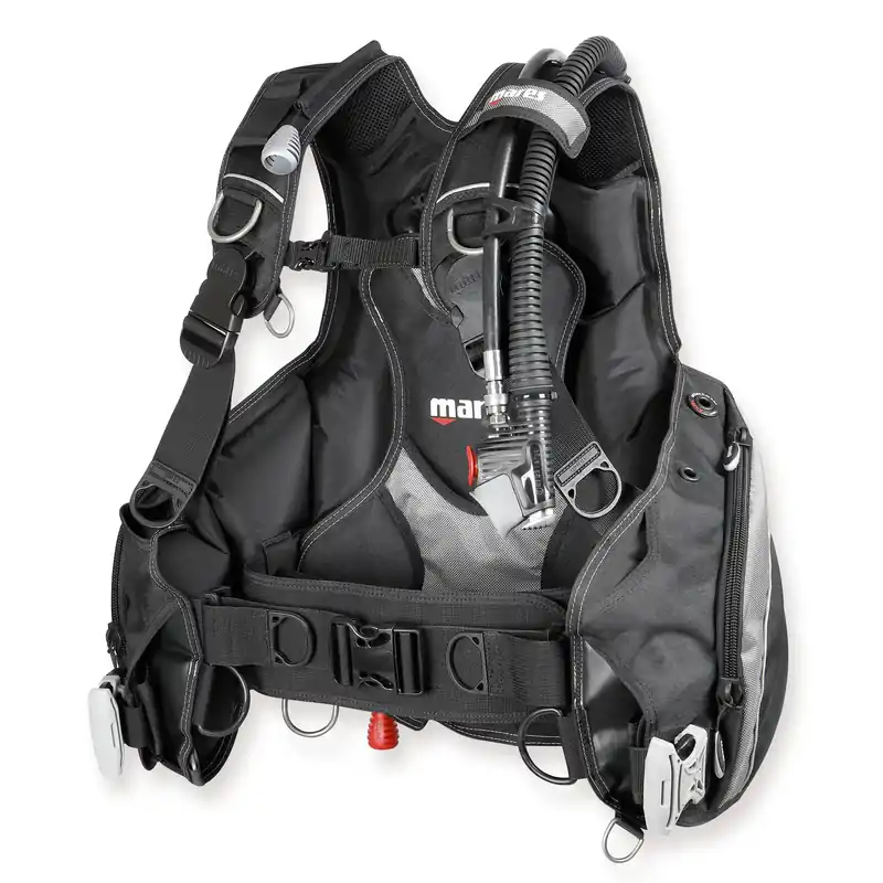 Mares Tauchjacket Prestige - bequemes ADV Jacket, schwarz silber Sale