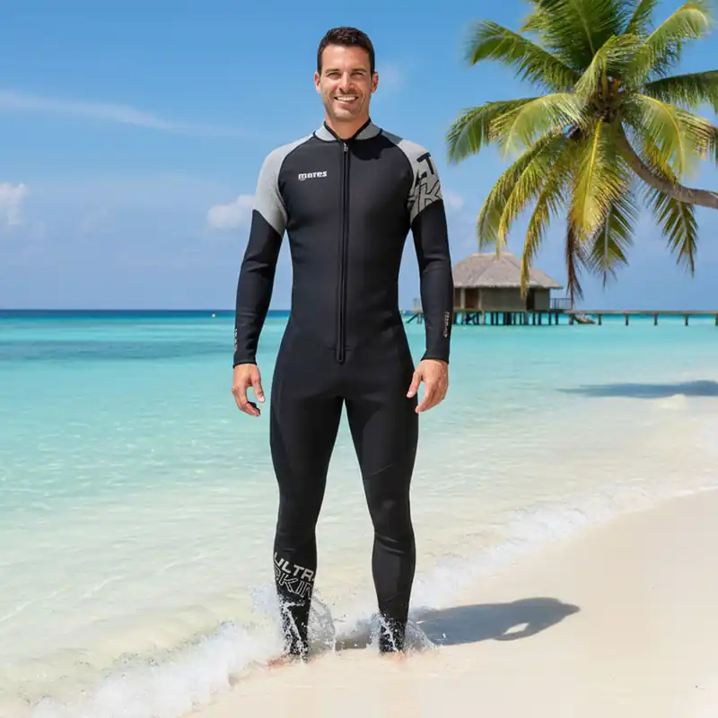 Mares Ultraskin Steamer Herren - Overall warm wie 0,5mm Neopren Preiswert