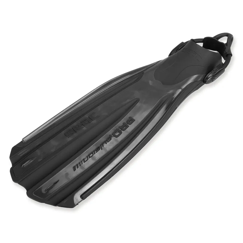 Seac Propulsion S Tauchflossen mit Bungees, schwarz Neu Im Sortiment