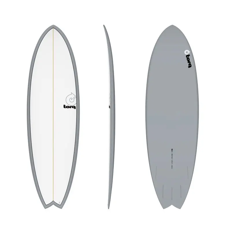 Preisknaller Surfboard TORQ TET 5.11 MOD Fish Grey Pinline