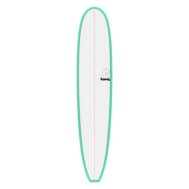 Zertifiziert Surfboard TORQ Epoxy TET 9.6 Longboard Seagreen