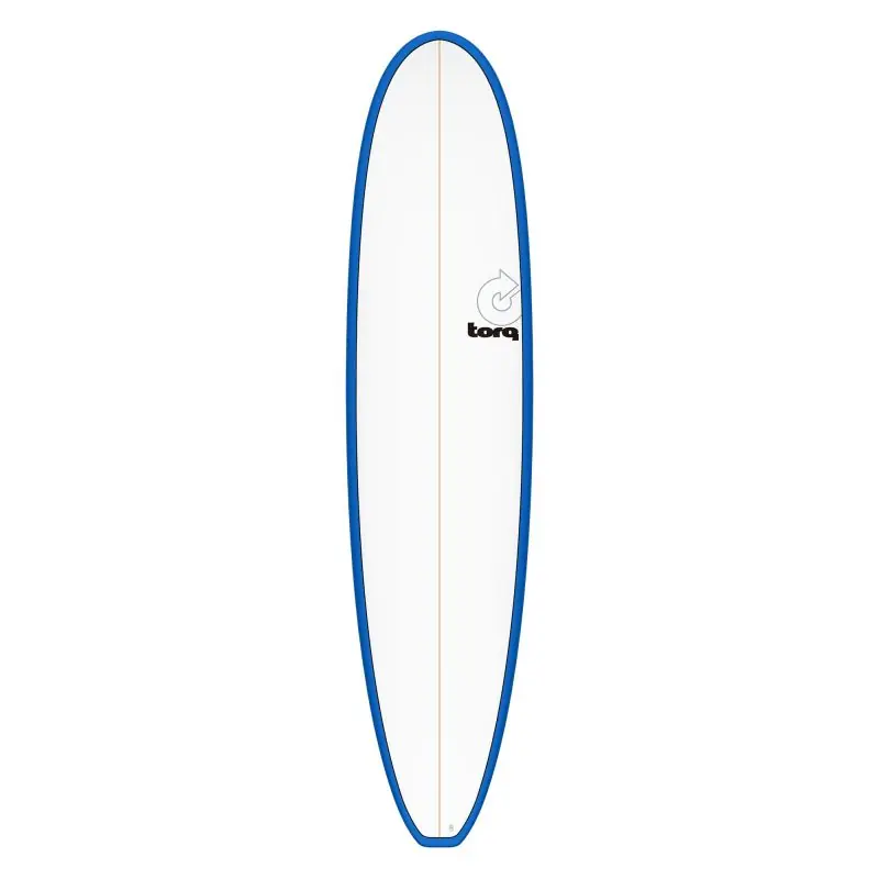 Surfboard TORQ TET 8.0 Longboard Blau Pinline Echt